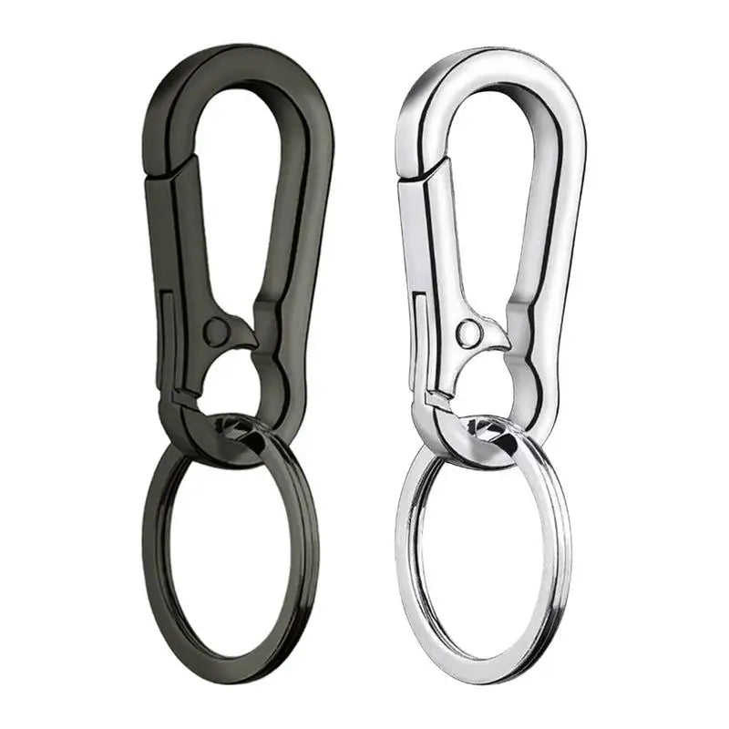 ELMAS Stylish Stainless Steel Gourd Keychain Clip - Al Masam Stationery LLC