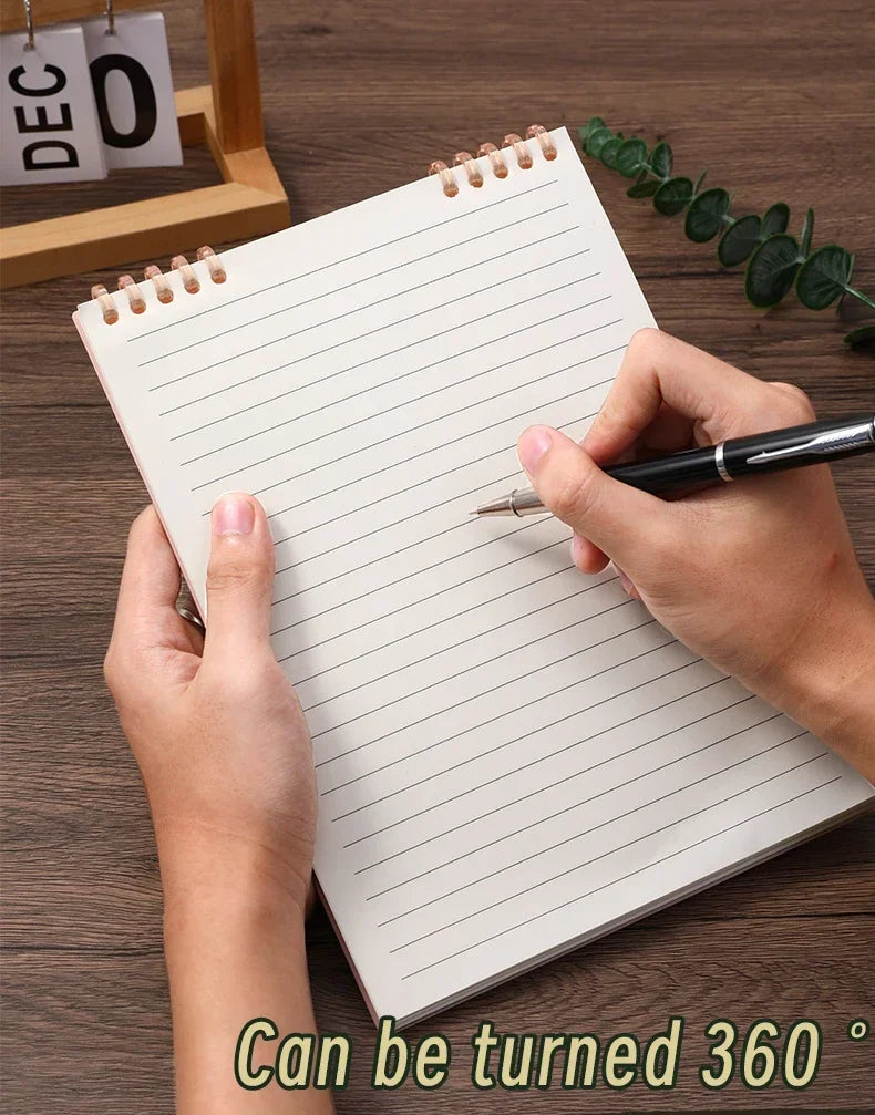 ELMAS A5 Spiral Notebook - Thick 60 Sheet Journal - Al Masam Stationery LLC