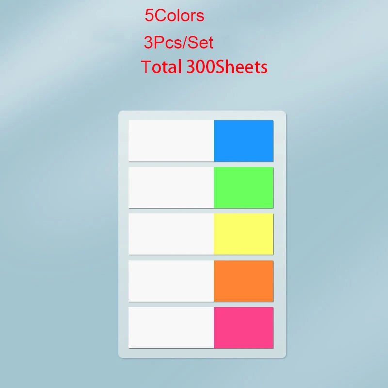 ELMAS Retro Morandi Sticky Notes Notepad School Supplies - Al Masam Stationery LLC