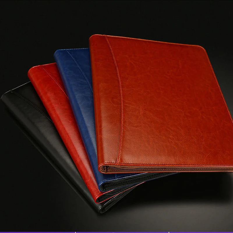 ELMAS Premium PU A4 Business Folder & Organizer - Al Masam Stationery LLC