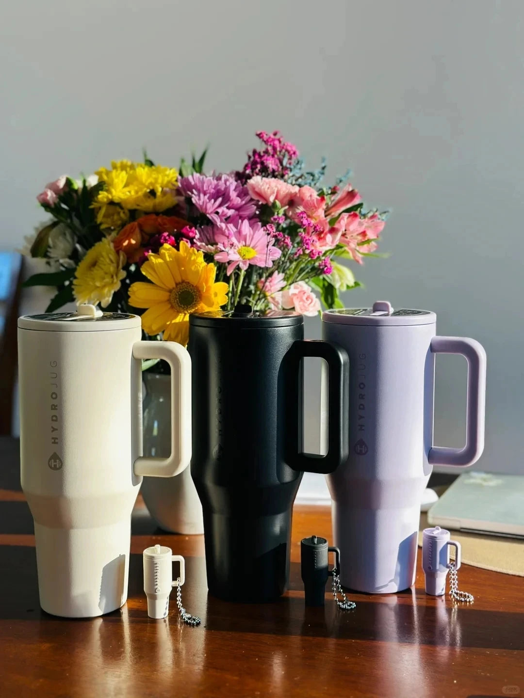 ELMAS HydroJug Tumbler 32OZ/40OZ Vacuum Insulated Mug - Al Masam Stationery LLC