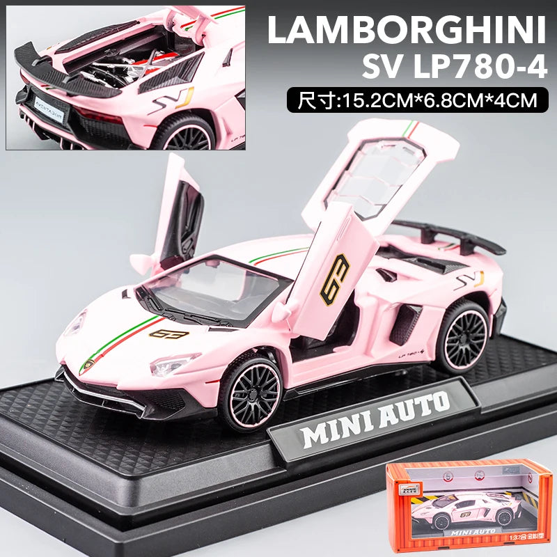 ELMAS 1:32 Lamborghini Aventador SVJ Diecast Model Car - Al Masam Stationery LLC