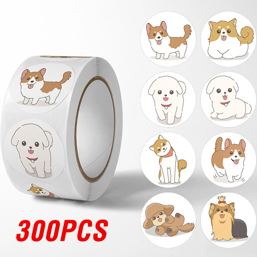 ELMAS Adorable Panda Cartoon Stickers - 100-500pcs Set - Al Masam Stationery LLC