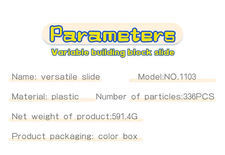 ELMAS Creative Marble Run Building Blocks Set - Al Masam Stationery LLC