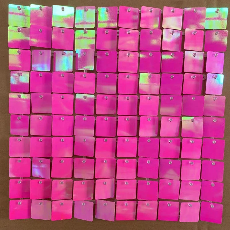 ELMAS Transparent 6/12/24Pcs Glitter Sequins Wall Panels - Al Masam Stationery LLC