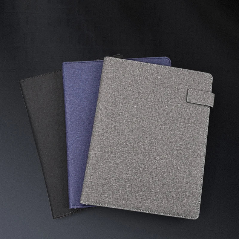 ELMAS Business Leather Padfolio & Document Organizer - Al Masam Stationery LLC