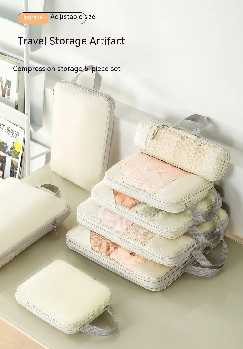 ELMAS Compression Packing Cubes for Travel Organizers - Al Masam Stationery LLC