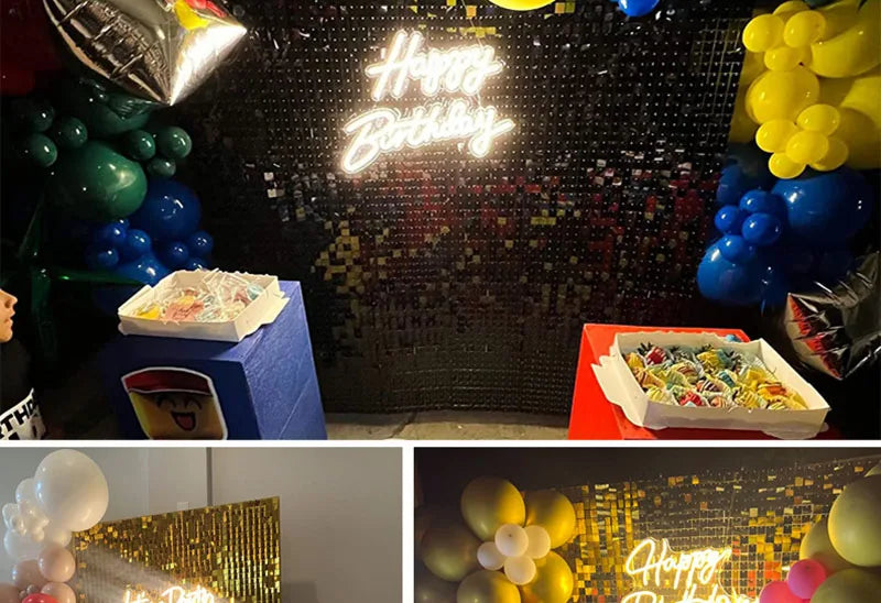 ELMAS 120*180cm Shimmer Sequin Panels For Events - Al Masam Stationery LLC