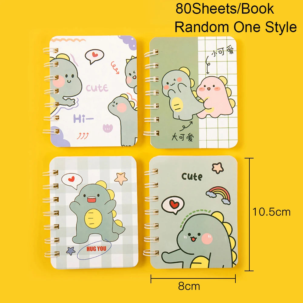 ELMAS Cartoon A7 Mini Notebook Diary for Students - Al Masam Stationery LLC