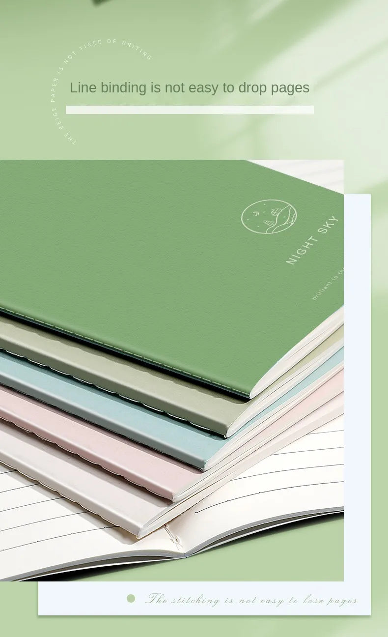 ELMAS 5pcs Mori Style A5 Notepad Retro Student Book - Al Masam Stationery LLC