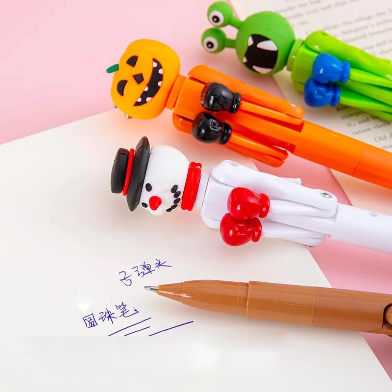 ELMAS Kawaii Unicorn Boxing Ballpoint Pens 12pcs Lot - Al Masam Stationery LLC