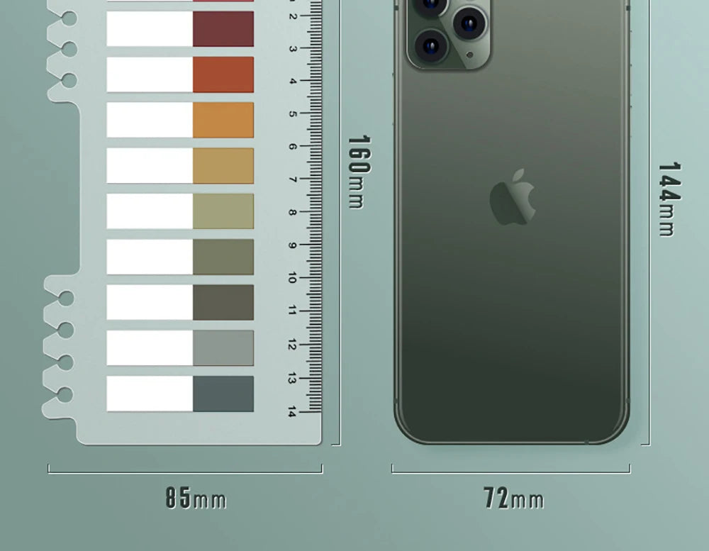 ELMAS Retro Morandi Sticky Notes Notepad School Supplies - Al Masam Stationery LLC