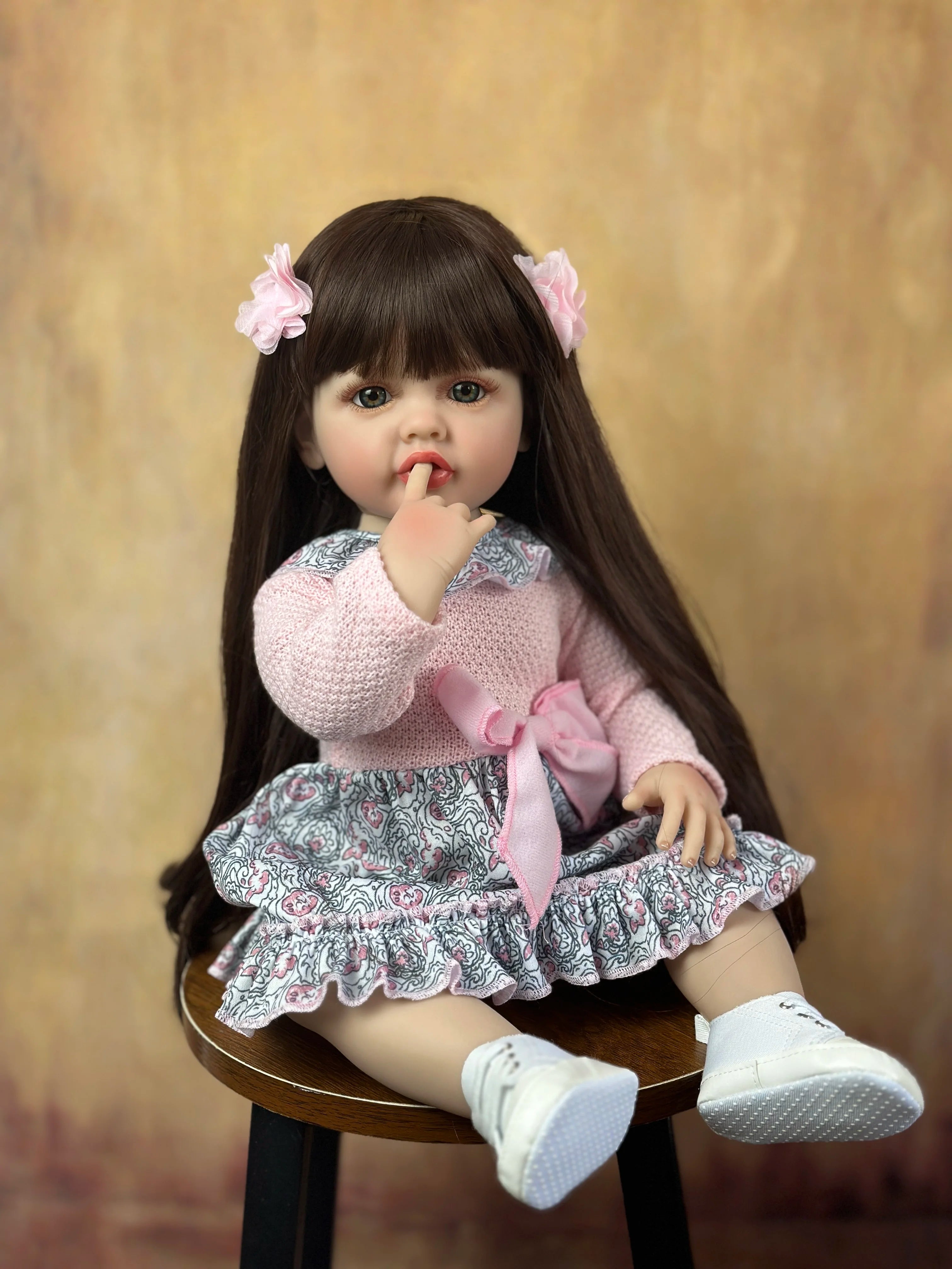 ELMAS Realistic 22-Inch Reborn Baby Girl Doll - Perfect Gift! - Al Masam Stationery LLC