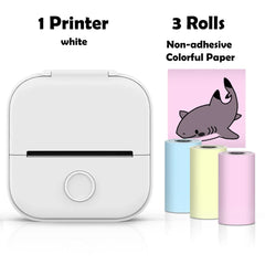 ELMAS Mini Pocket Thermal Printer for DIY Stickers & Journals