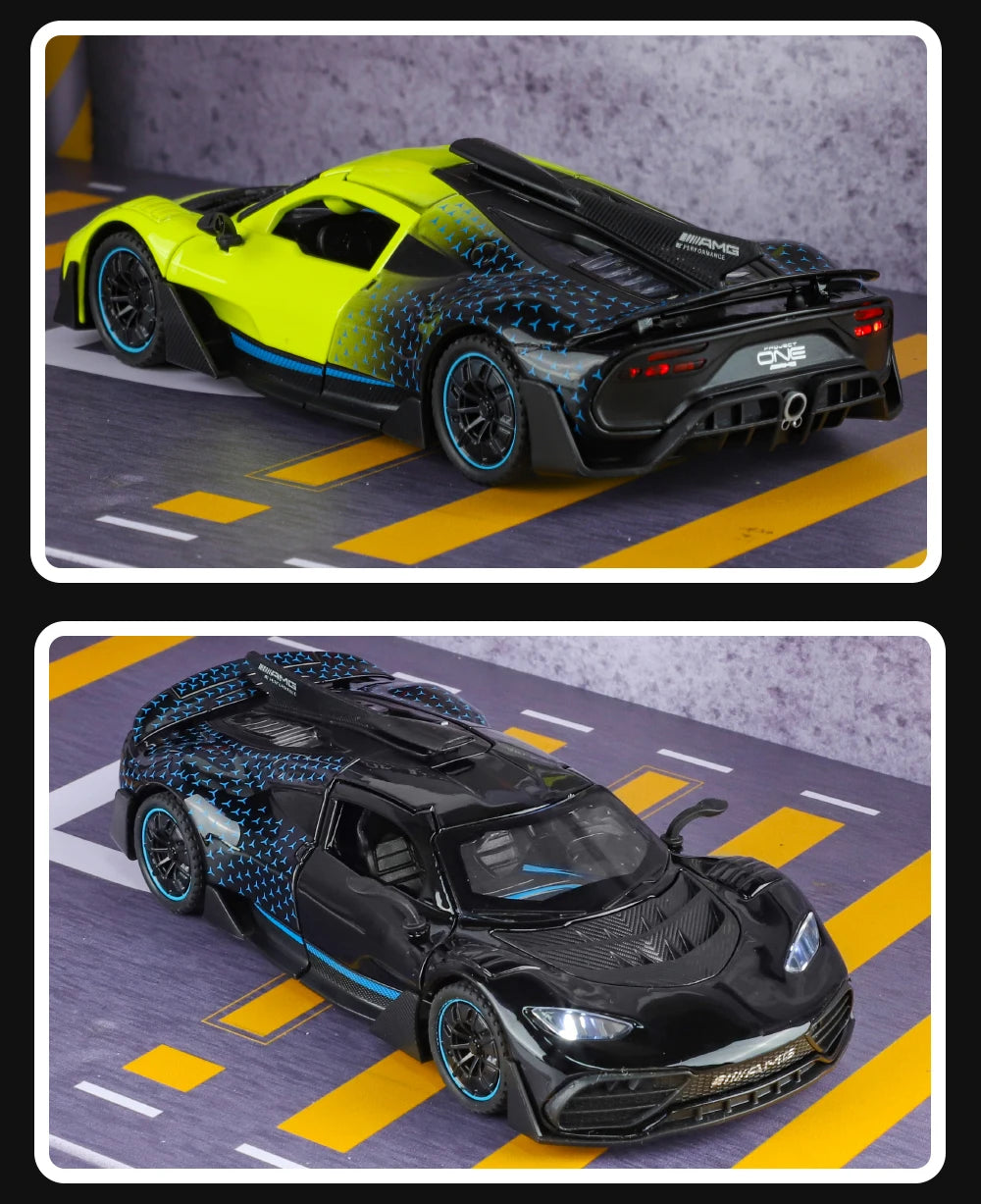 ELMAS 1:32 Mercedes Benz AMG ONE Die Cast Model Car - Al Masam Stationery LLC