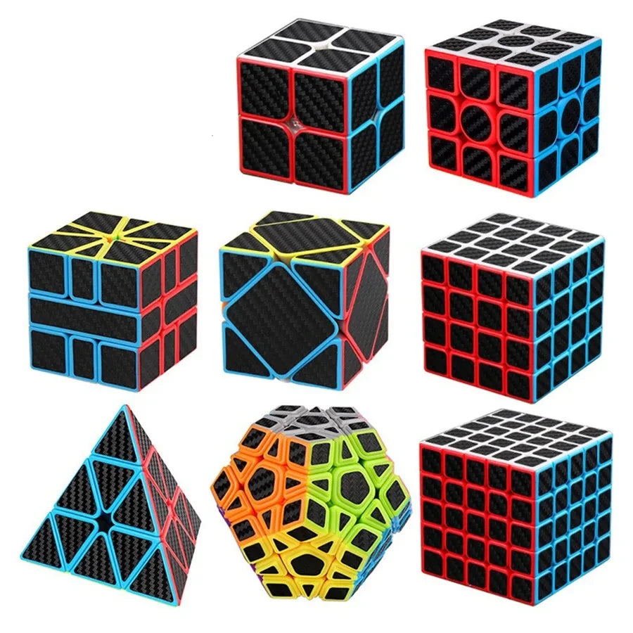 ELMAS Versatile Carbon Fiber Puzzle Cube Set for All Ages - Al Masam Stationery LLC