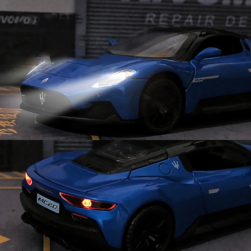 ELMAS 1:32 Maserati MC20 Alloy Sports Car Diecast Toy - Al Masam Stationery LLC