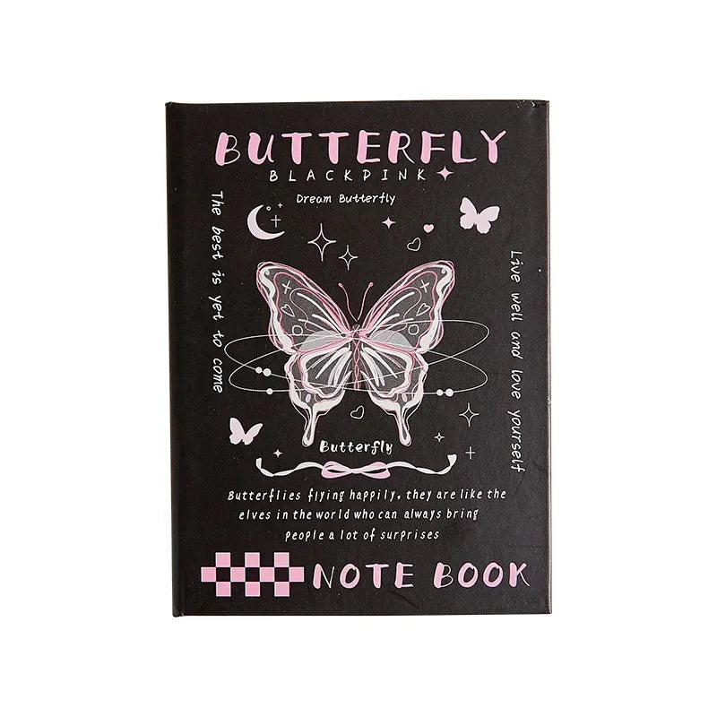 ELMAS High-Grade Butterfly A7 Portable Notebook for Students - Al Masam Stationery LLC
