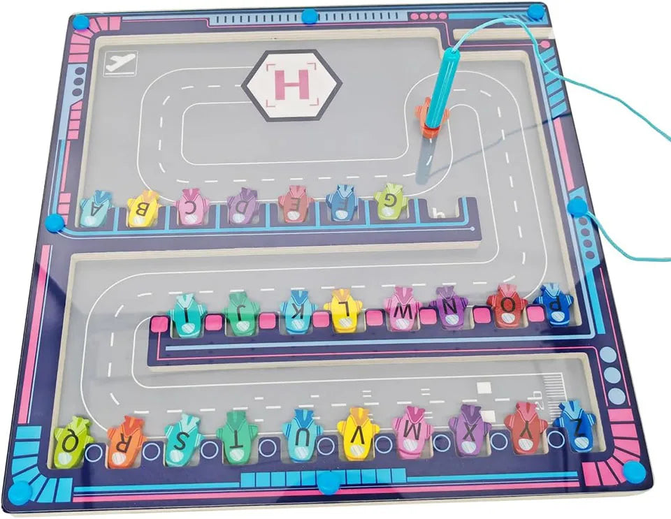 ELMAS Magnetic Alphabet Puzzle for Toddler Learning - Al Masam Stationery LLC