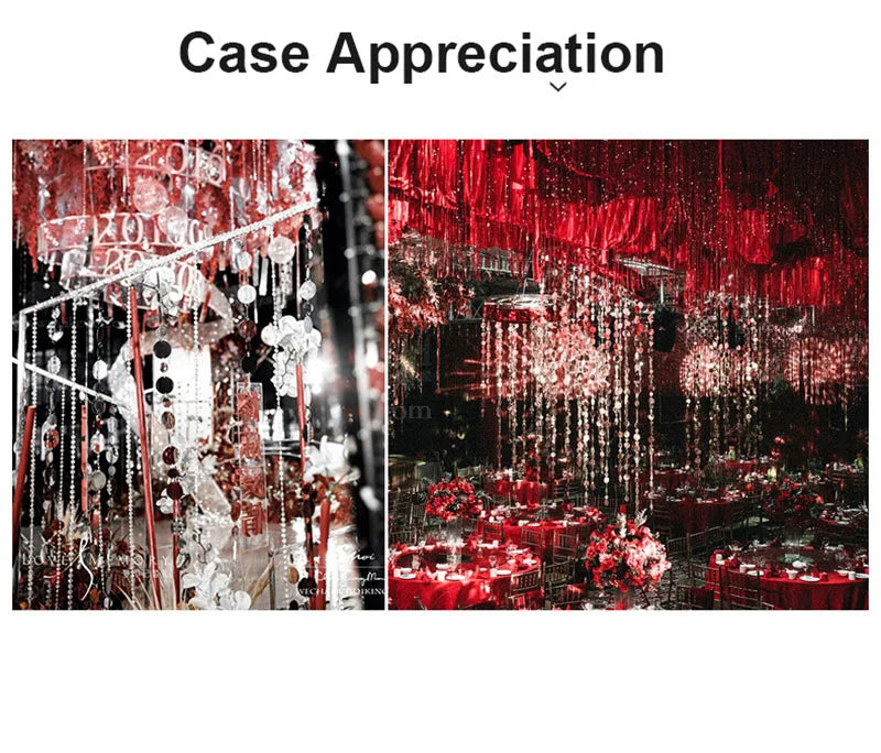 ELMAS Gold Sequins Party Glitter Curtain Backdrop 50/100 Pcs - Al Masam Stationery LLC