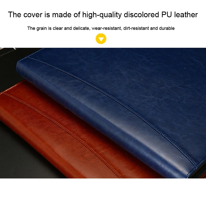 ELMAS Premium PU A4 Business Folder & Organizer - Al Masam Stationery LLC