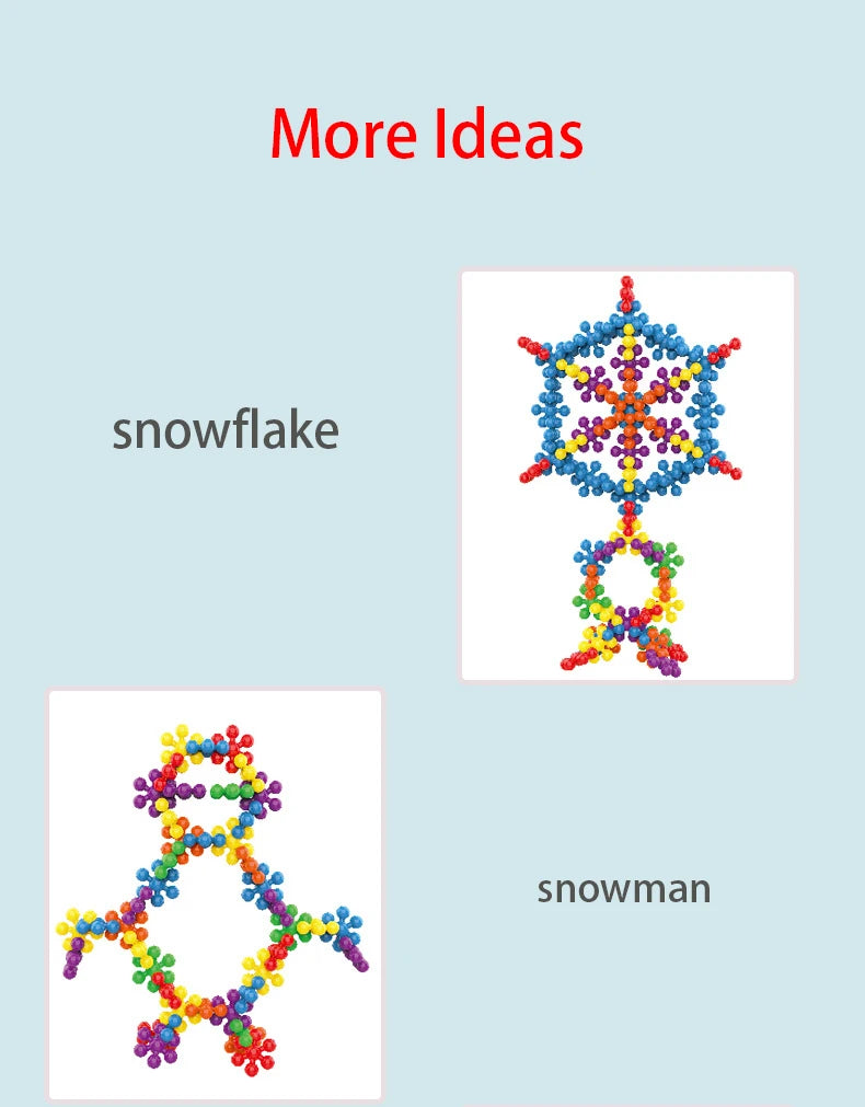 ELMAS Colorful Plum Blossom Building Blocks for Kids - Al Masam Stationery LLC