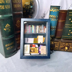 ELMAS Creative Anti-Anxiety Miniature Bookshelf Decoration - Al Masam Stationery LLC