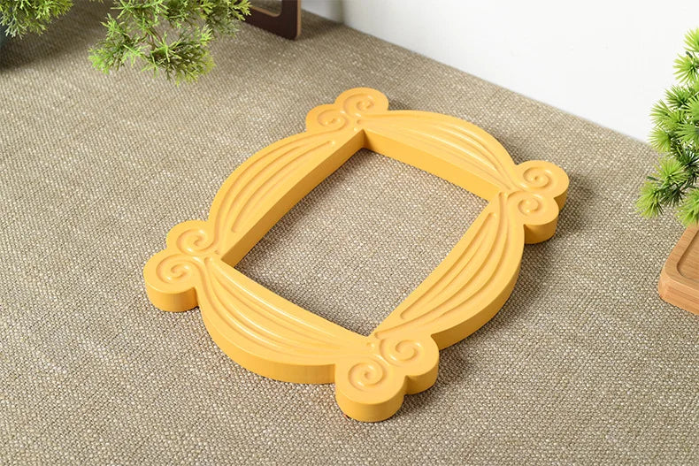 ELMAS Friends Handmade Monica Yellow Photo Frame Decor - Al Masam Stationery LLC