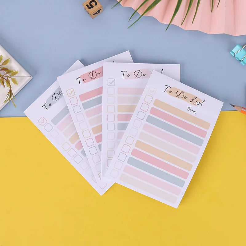 ELMAS 50 Sheets To Do List Notepad - Portable Daily Planner - Al Masam Stationery LLC