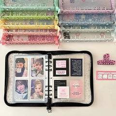 ELMAS A5 K-Pop Photocard Binder with Zipper Storage