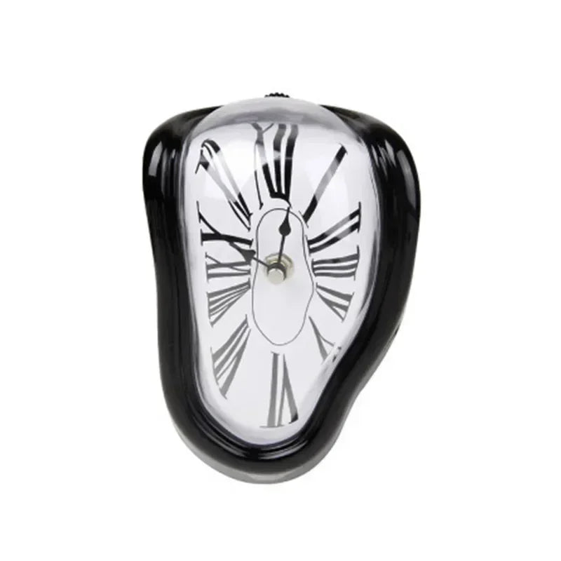 ELMAS Surreal Melting Wall Clock - Dali Inspired Decor - Al Masam Stationery LLC