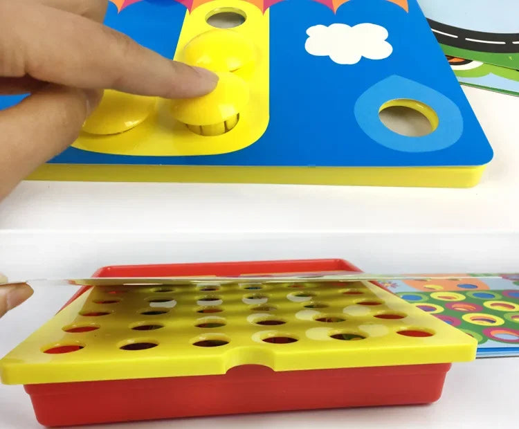 ELMAS New Mushroom Nail DIY Creative Montessori Toy - Al Masam Stationery LLC