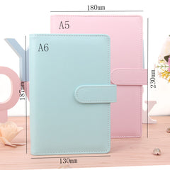 ELMAS New Vintage Refillable Notebook Leather Binder Supplies - Al Masam Stationery LLC