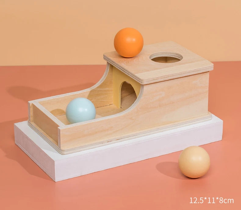 ELMAS Montessori Toys Wooden Object Permanence Box 5 in 1 - Al Masam Stationery LLC