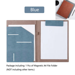 ELMAS Executive A4 Leather Padfolio Organizer Clipboard - Al Masam Stationery LLC