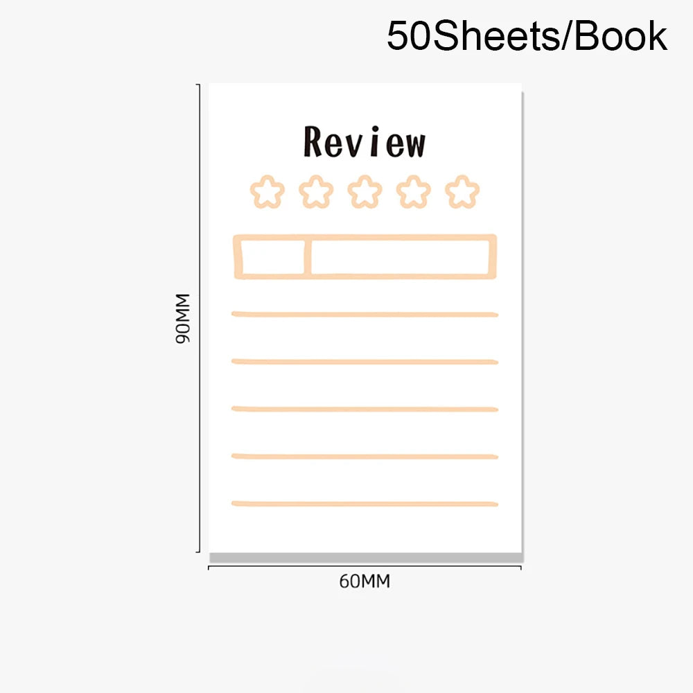 ELMAS 50Sheets Planner Memo Pad for Study & Work - Al Masam Stationery LLC