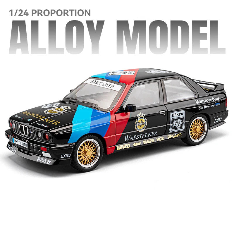 ELMAS 1:24 BMW M3 E30 IM Alloy Diecast Car Model Gift - Al Masam Stationery LLC