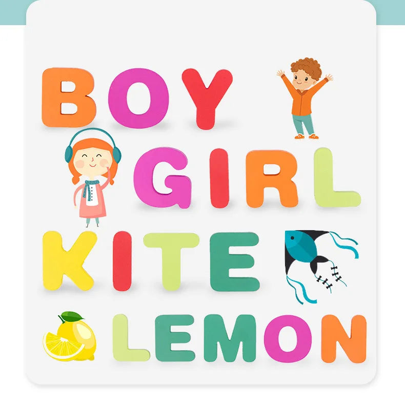 ELMAS Wooden Puzzle Montessori Toys for 1-3 Years Kids - Al Masam Stationery LLC