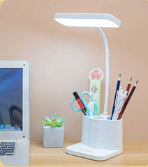 ELMAS LED Desk Lamp - Eye-Caring Night Light for Students