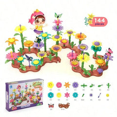 ELMAS Creative Flower Building STEM Toy Set