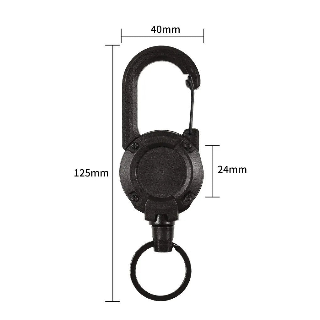 ELMAS Sporty Retractable Anti-Theft Keychain - Al Masam Stationery LLC