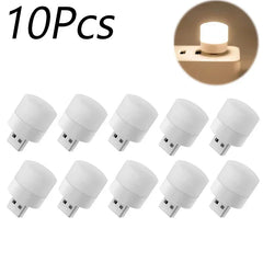 ELMAS Mini USB Night Light Warm White Eye Protection Bulb - Al Masam Stationery LLC