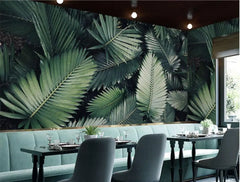 ELMAS Custom Nordic Leaf Wallpaper for Kids Room Decor - Al Masam Stationery LLC