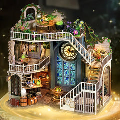 ELMAS Creative LED Dollhouse Kit - 3D Puzzle Adventure