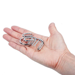 ELMAS Chinese Puzzle Games 8pcs Set Anti-Stress Toys - Al Masam Stationery LLC