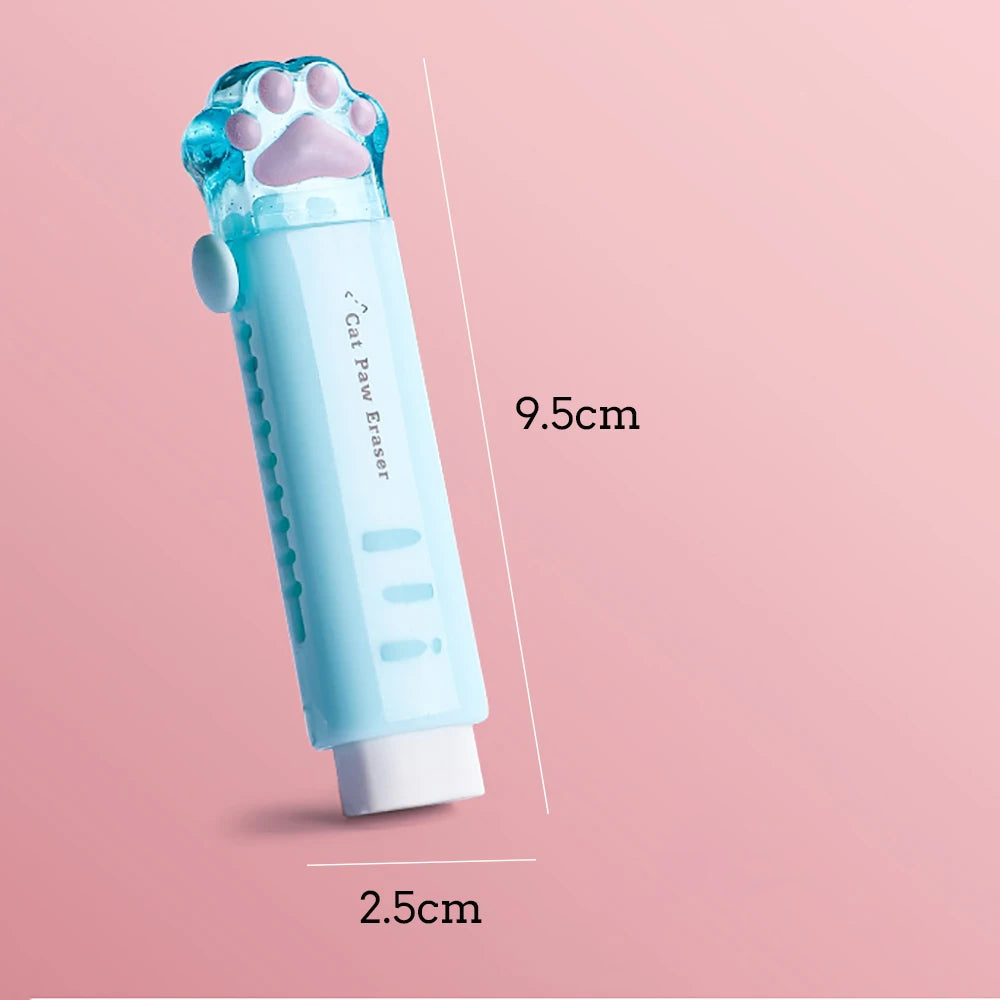 ELMAS Adorable Cat Paw Rubber Eraser for Fun Corrections - Al Masam Stationery LLC