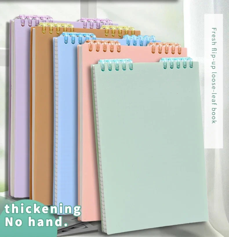 ELMAS A5 Spiral Notebook - Thick 60 Sheet Journal - Al Masam Stationery LLC