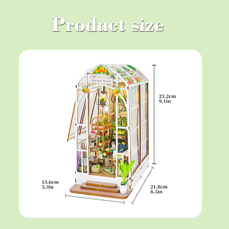 ELMAS Enchanted Garden House Bookshelf Insert Kit - Al Masam Stationery LLC