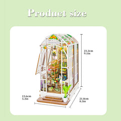 ELMAS Enchanted Garden House Bookshelf Insert Kit