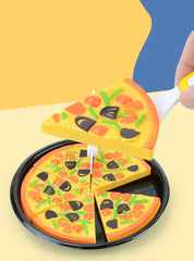 ELMAS Kids Pizza Cutting Playset - Fun Kitchen Toy!